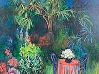 Acryl op doek, maya wildevuur, 2002