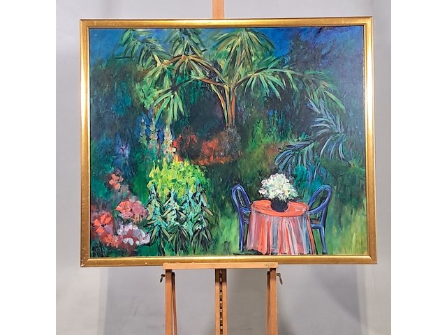 Acryl op doek, maya wildevuur, 2002 - afbeelding 2 van  8