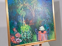 Acryl op doek, maya wildevuur, 2002 - afbeelding 4 van  8