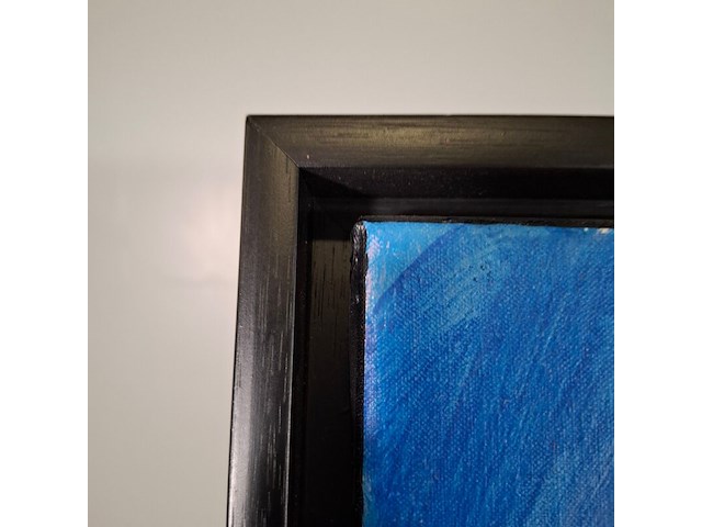 Acryl op doek, maya wildevuur, abstract, 1991 - afbeelding 8 van  10
