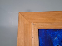 Acryl op doek, maya wildevuur, abstract, 2001 - afbeelding 6 van  9