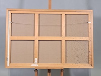 Acryl op doek, maya wildevuur, abstract, 2008 - afbeelding 7 van  9