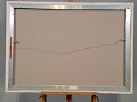 Acryl op doek, maya wildevuur, afrikaanse vrouwen - afbeelding 7 van  8