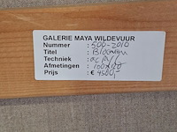 Acryl op doek, maya wildevuur, bloemen, 2001 - afbeelding 9 van  9