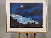 Acryl op doek, maya wildevuur, gletcher, 1993 - afbeelding 2 van  8