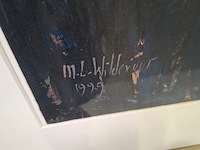 Acryl op doek, maya wildevuur, gletcher, 1993 - afbeelding 3 van  8