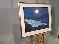 Acryl op doek, maya wildevuur, gletcher, 1993 - afbeelding 4 van  8