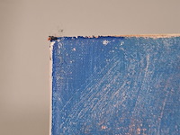 Acryl op doek, maya wildevuur, indiase vrouw - afbeelding 5 van  7