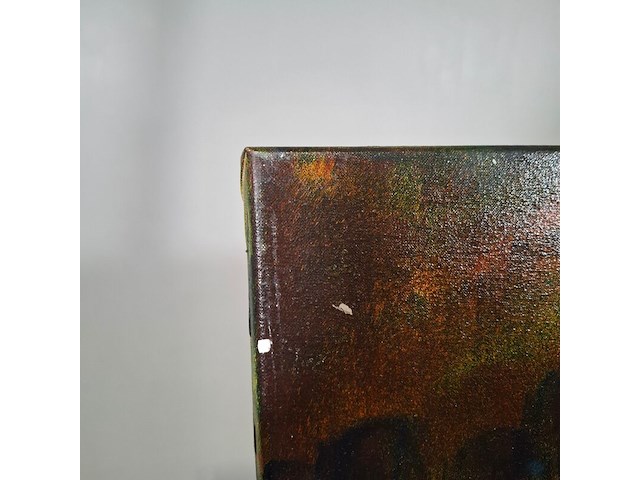 Acryl op doek, maya wildevuur, kalfje - afbeelding 5 van  8