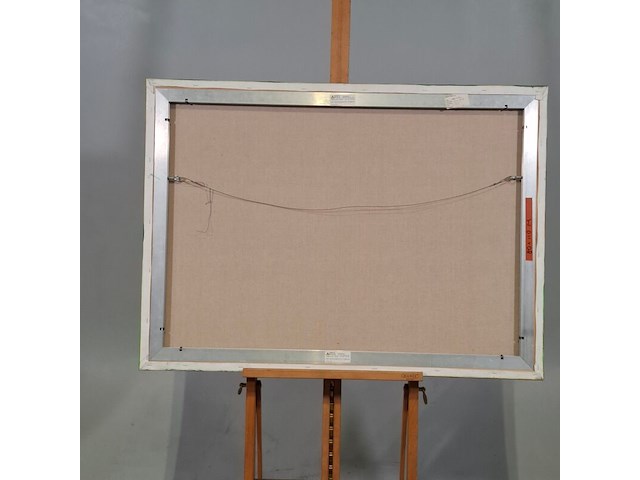 Acryl op doek, maya wildevuur, kalfje - afbeelding 7 van  8