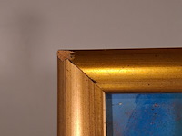 Acryl op doek, maya wildevuur, landschap, 2001 - afbeelding 4 van  8