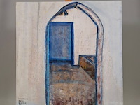 Acryl op doek, maya wildevuur, marokko - afbeelding 2 van  8