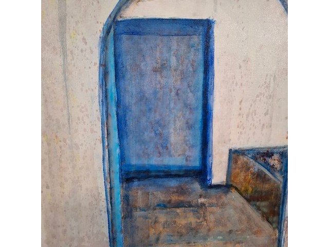 Acryl op doek, maya wildevuur, marokko - afbeelding 5 van  8