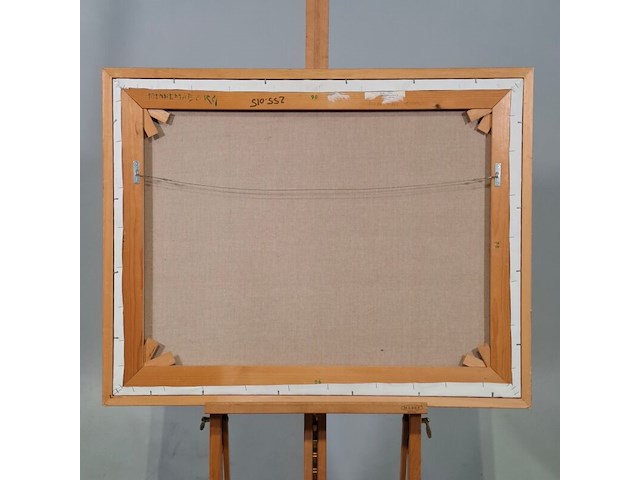 Acryl op doek, maya wildevuur, menkemaborg, 2001 - afbeelding 8 van  8