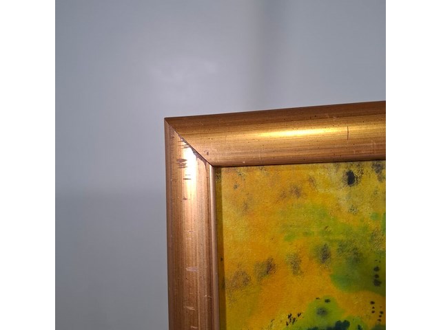 Acryl op doek, maya wildevuur, poes, 1995 - afbeelding 6 van  8