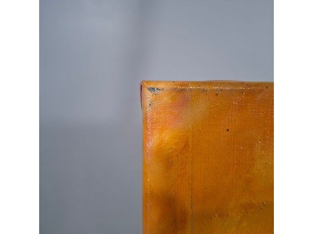 Acryl op doek, maya wildevuur, springbokje, 1994 - afbeelding 6 van  8
