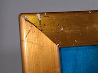 Acryl op doek, maya wildevuur, vis - afbeelding 5 van  9