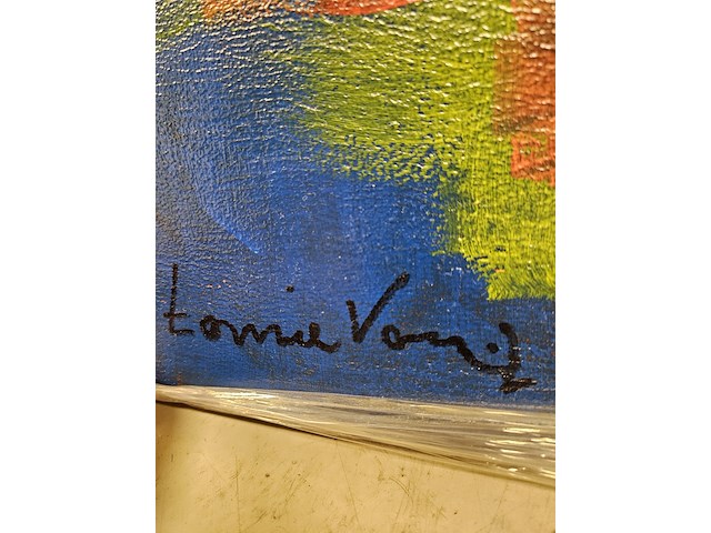 Acryl op doek schilderij, tonnie voorn, 2025 - afbeelding 2 van  4