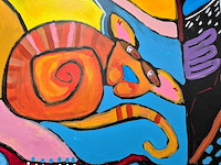 Acryl op doek simon bruno - afbeelding 3 van  4