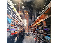 Acryl op doek/mixed media mischa - afbeelding 1 van  3