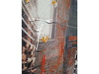 Acryl op doek/mixed media mischa - afbeelding 2 van  3