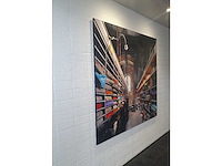 Acryl op doek/mixed media mischa - afbeelding 3 van  3