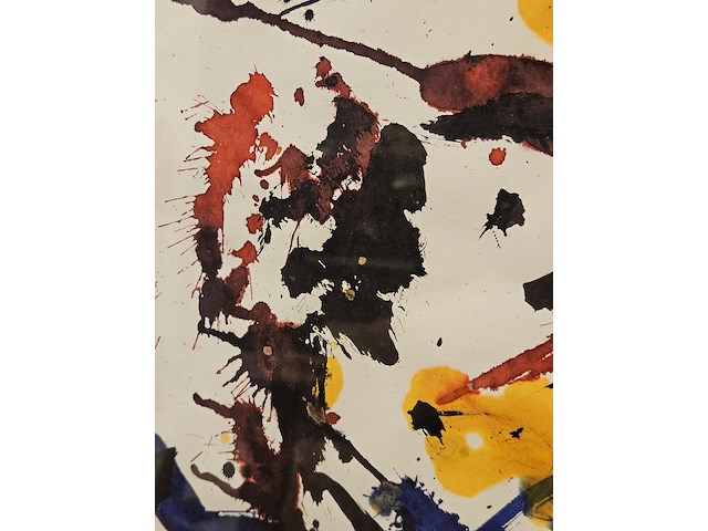 Acryl op geschept papier, anton heyboer - afbeelding 3 van  6