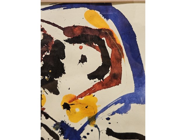 Acryl op geschept papier, anton heyboer - afbeelding 4 van  6