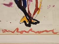 Acryl op geschept papier, anton heyboer - afbeelding 5 van  6