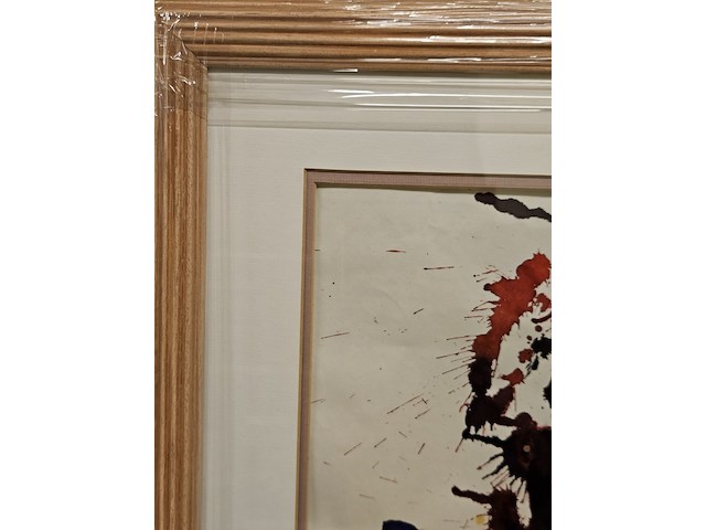 Acryl op geschept papier, anton heyboer - afbeelding 6 van  6