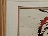 Acryl op geschept papier, anton heyboer - afbeelding 6 van  6