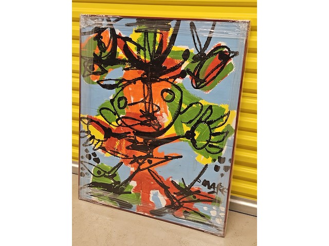 Acryl op karton, marc barendse - afbeelding 1 van  5