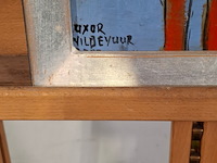 Acryl op karton, maya wildevuur, luxor, 1998 - afbeelding 3 van  8