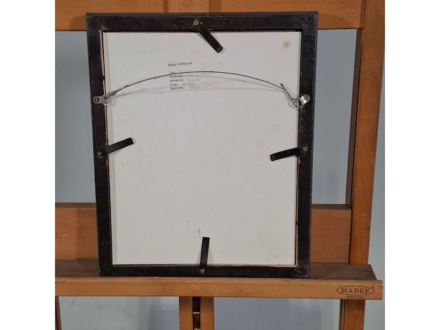 Acryl op karton, maya wildevuur, luxor, 1998 - afbeelding 7 van  8
