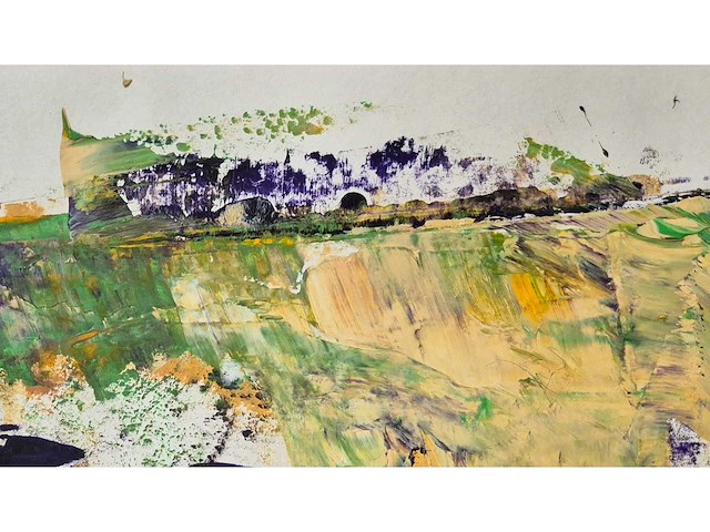 Acryl op papier hans van horck - afbeelding 1 van  2