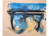 Acryl op papier hans van horck - afbeelding 1 van  2