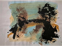 Acryl op papier hans van horck - afbeelding 1 van  2