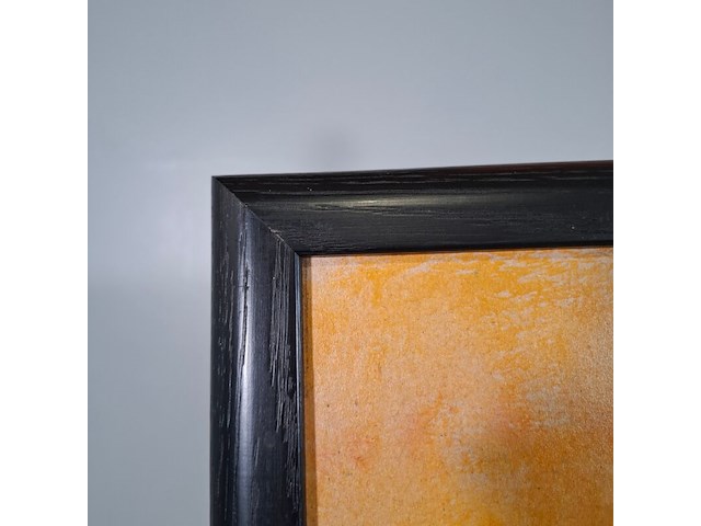 Acryl op papier, maya wildevuur, dansers / oproakeldais, 1997 - afbeelding 6 van  9