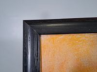 Acryl op papier, maya wildevuur, dansers / oproakeldais, 1997 - afbeelding 6 van  9