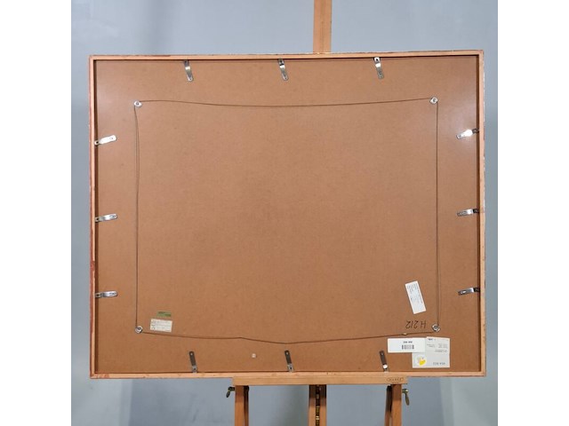 Acryl op papier, maya wildevuur, noorwegen, 1990 - afbeelding 7 van  8