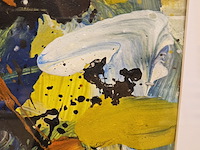 Acryl op papier, walter van oel, 1987 - afbeelding 3 van  3
