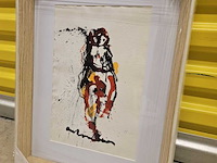 Acryl schilderij, anton heyboer - afbeelding 1 van  3