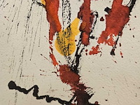 Acryl schilderij, anton heyboer - afbeelding 2 van  3