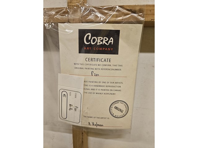 Acryl schilderij, cobra art company - afbeelding 5 van  6