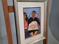 Acryl schilderij, maya wildevuur (1944-2023), mama maria - afbeelding 4 van  9