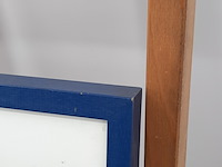 Acryl schilderij, maya wildevuur (1944-2023), vissen, 1998 - afbeelding 7 van  9