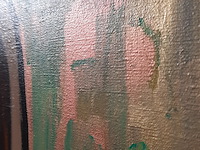 Acryl schilderij, maya wildevuur, 1989 - afbeelding 7 van  9