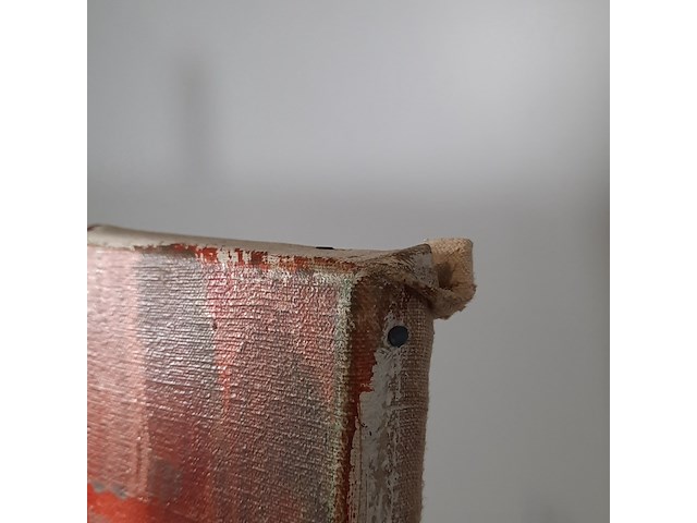 Acryl schilderij, maya wildevuur, 1989 - afbeelding 8 van  9