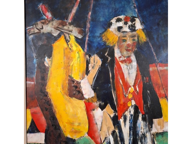 Acryl schilderij, maya wildevuur, 1992 - afbeelding 5 van  7