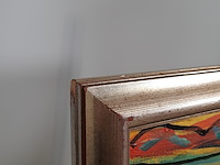 Acryl schilderij, maya wildevuur, 1996 - afbeelding 8 van  9